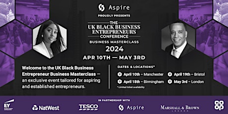 The UK Black Business Entrepreneurs Conference Business Masterclass 2024