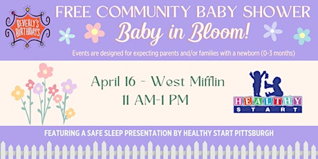 Free Community Baby Shower - West Mifflin  primärbild