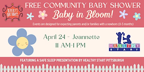 Free Community Baby Shower - Jeannette