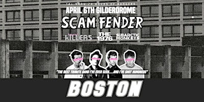 Scam Fender Tribute - Boston - April 6th - 2024 primary image