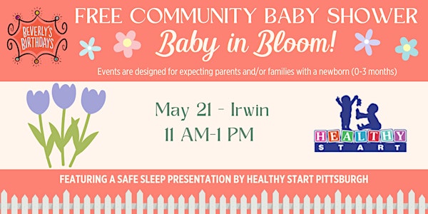Free Community Baby Shower - Irwin