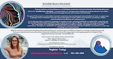 Imagen principal de Invisible Scars Unveiled: Expressions of healing through art