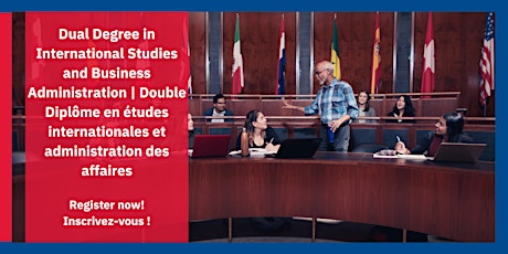 Hauptbild für International Studies & Business Admin Dual Degree | Double Diplôme