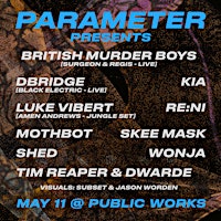 Imagem principal de Parameter 2024: British Murder Boys, Skee Mask, Shed, Kia, dBridge + more