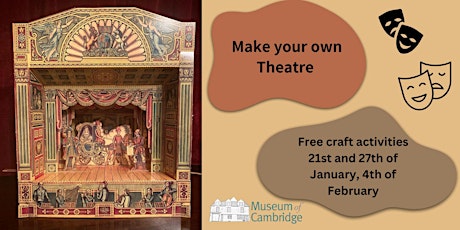 Imagen principal de Make-Your-Own Theatre Craft Activity For Families