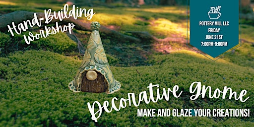 Immagine principale di Adult Hand-Building Decorative Gnome 