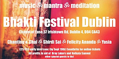 Bhakti Festival Dublin 2019 primary image