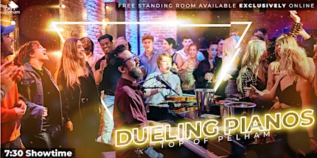 Dueling Pianos Saturday Early Show- Greg Asadoorian & Neil Haven