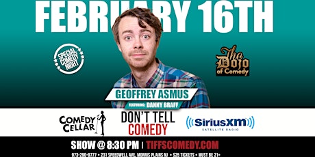 Imagem principal do evento The Dojo of Comedy at Tiffs w/ Geoffrey Asmus