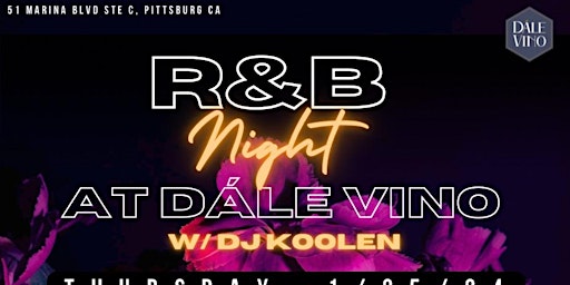 Primaire afbeelding van R&B NIGHT W/DJ KOOLEN