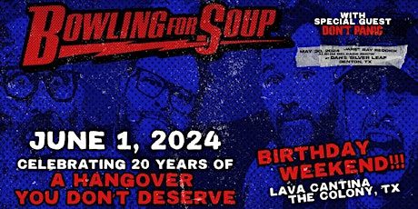 Bowling for Soup Birthday Weekend - Day 2 of 2