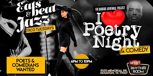 TACO TUESDAY HAPPY HOUR - OPEN MIC COMEDY & POETRY NIGHT primary image