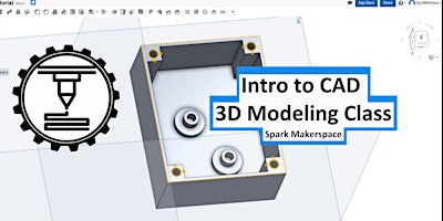 Imagem principal do evento Intro to CAD 3D Modeling  4/28