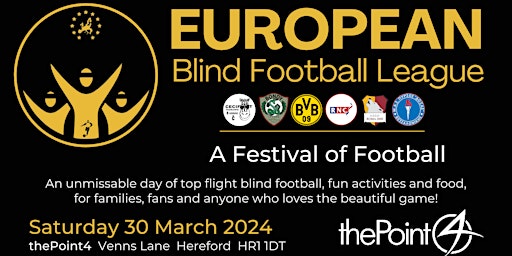 Imagem principal do evento European Blind Football League Tournament and Festival of Football