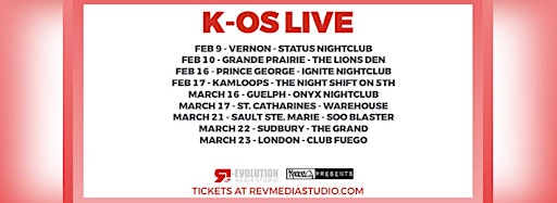 Collection image for k-os tour dates
