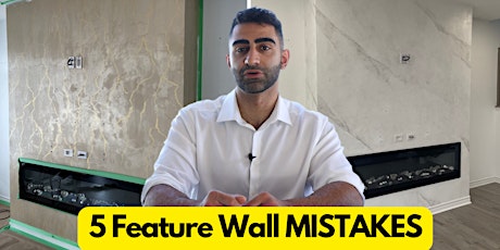 5 Feature Wall Mistake Designers make with Venetian Plaster!