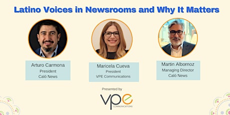 Latino Voices in Newsrooms & Why it Matters primary image