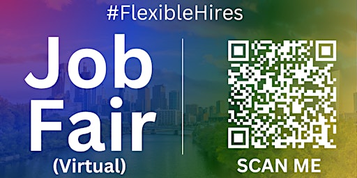 Imagem principal do evento #FlexibleHires Virtual Job Fair / Career Expo Event #Philadelphia #PHL