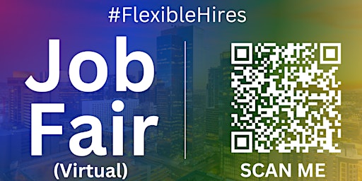 Imagem principal do evento #FlexibleHires Virtual Job Fair / Career Expo Event #Phoenix #PHX