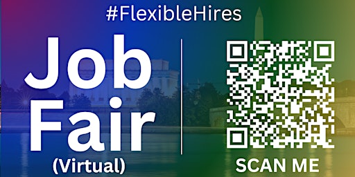 Hauptbild für #FlexibleHires Virtual Job Fair / Career Expo Event #DC #IAD