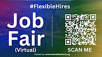 Primaire afbeelding van #FlexibleHires Virtual Job Fair / Career Expo Event #SFO