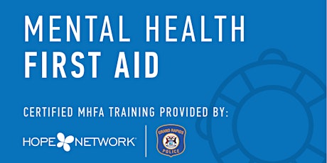 Adult Mental Health First Aid Training (for Law Enforcement)