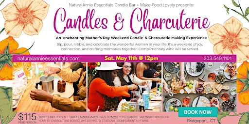 Imagem principal do evento Charcuterie & Candle Making Experience