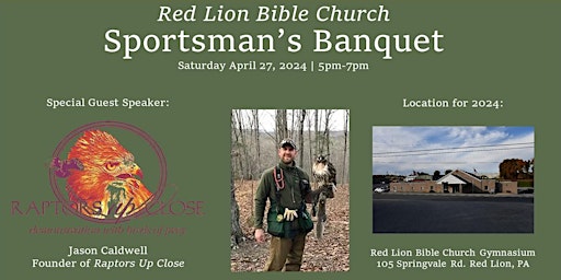 Red Lion Bible Church Sportsman's Banquet 2024  primärbild