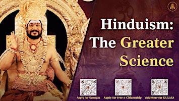 Imagem principal do evento Hinduism: The Greater Science - Answering All the Whys of Hinduism - Irvine