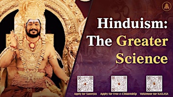 Imagem principal do evento Hinduism: The Greater Science - Answering All the Whys of Hinduism - NJ