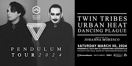 Primaire afbeelding van TWIN TRIBES / URBAN HEAT - PENDULUM TOUR 2024