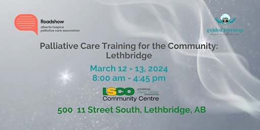 Palliative Care Training for the Community: Lethbridge primary image