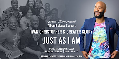 Album Release Concert for "Just As I Am" primary image