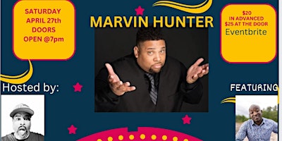 Imagem principal do evento DRILL TEAM COMEDY SHOW STARRING MARVIN HUNTER