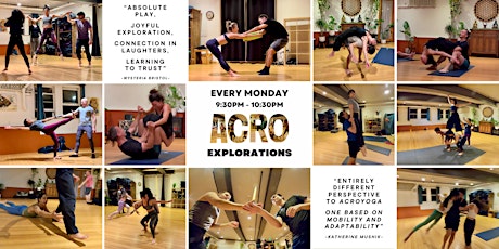 Acro at The Center SF: Explorations with Kadir