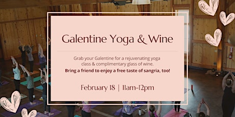 Galentine Yoga & Wine primary image