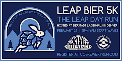 Leap Bier 5k @ Bierstadt Lagerhaus event logo