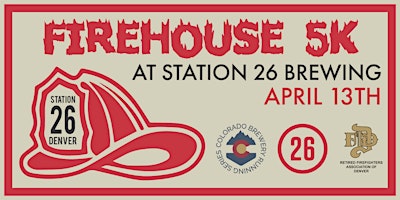 Firehouse 5k @ Station 26 Brewing event logo