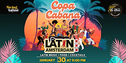 Imagen principal de Copa Cabana @De Engel by Latin Amsterdam