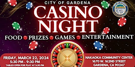 City of Gardena Casino Night 2024