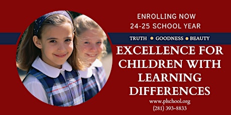 In-person -Open House for Children with Learning Differences.