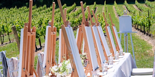 Primaire afbeelding van Paint & Wine Event - Outside in the Vineyard!