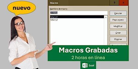 Image principale de Macros Grabadas con Excel - Sabatino