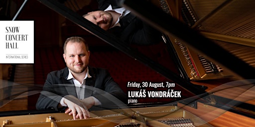 LUKÁŠ VONDRÁČEK  Ticketing link in description  primärbild