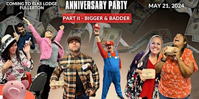 Primaire afbeelding van BUSINESS REFERRAL NETWORK ANNIVERSARY PARTY PARTY II - BIGGER & BADDER