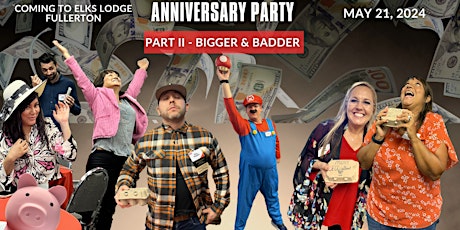 BUSINESS REFERRAL NETWORK ANNIVERSARY PARTY PARTY II - BIGGER & BADDER