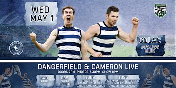 Dangerfield & Cameron LIVE at Colac Bowling Club!