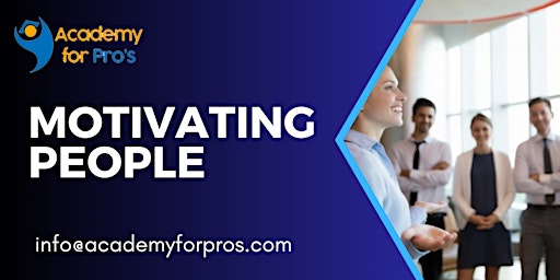 Motivating People 1 Day Training in New Jersey, NJ primary image