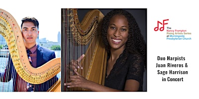 Duo Harpists Juan Riveros & Sage Harrison in Concert primary image