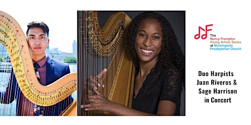 Imagem principal do evento Duo Harpists Juan Riveros & Sage Harrison in Concert